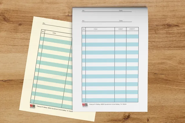 Carbon Copy Paper Blocks 1