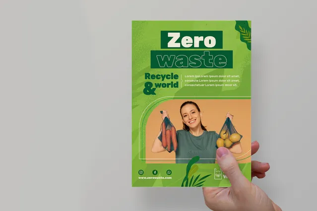 Service Item 5 Ecological Flyers and Postcards 1