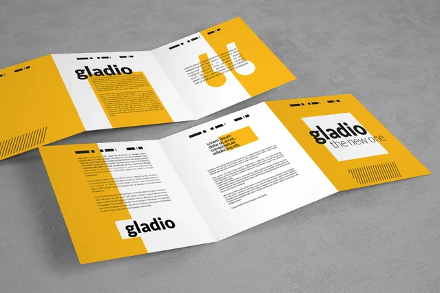 Service Item 8 Folded flyers 1